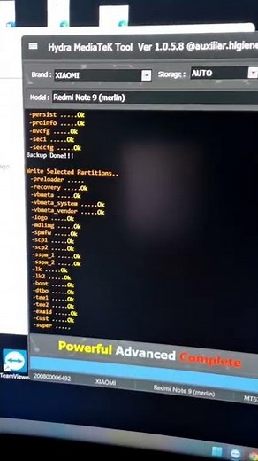 Redmi note 9 unbrick