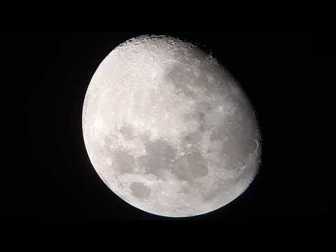 Waxing Gibbous Moon 🌔 87.4% | Craters Close-Up (29 Mar 2026)
