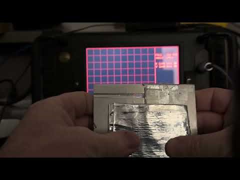 Test Frequency Selection for subsurface cracks in eddy current testing.