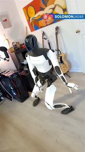 Markerless Mocap | TESLA Robot Dance Off | NOT Real | Simulon and Blender Realistic Render