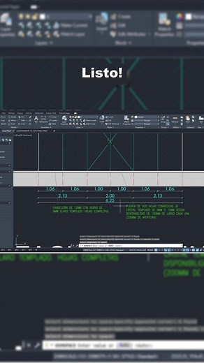 arch_hoo (@arch_hoo) - Ajustar cotas eficientemente en AutoCAD con DIMSPACE