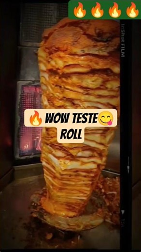 Best Shawarma Roll teste 😜Banane ka tarika sikhana ha 🔥#short