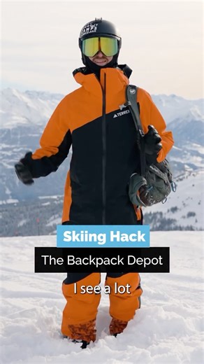 Stomp It Camps on Instagram: "Skiing Hack | The Backpack Depot 🎒 Never hit the slopes unprepared! 🎿 Your ultimate ski hack: the perfectly packed backpack. From first aid essentials to equipment fixes, weather-proof layers to power banks—this game-changing setup keeps you safe, comfortable, and ready for anything on the mountain. Ready to level up your skiing skills? Join our epic Ski Camps in Laax, Switzerland and learn insider tips from the pros! 🇨🇭⛷️ Sign up now: http://stompitcamps.com #s