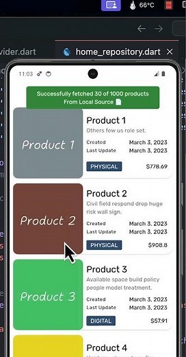 Improve Your Flutter App Performance with Caching (Hive & Bloc) #shorts #flutter #short #tutorial