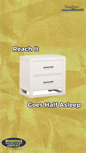 How Tall Should a Nightstand Be? | Vaughan-Bassett Lodge & Loft