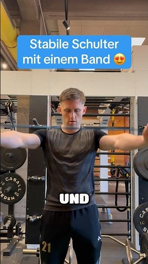 Einfach und effektiv die Schulter mit einem Band aufwärmen und stärken💪🏼