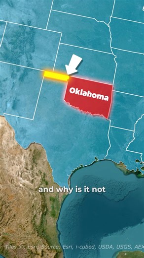 Oklahoma’s Panhandle Explained! #Texas #Oklahoma #USA #US #America | Worldatlas.com