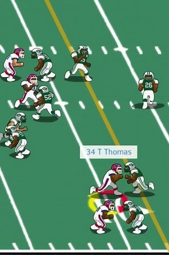 1998 Bills vs Jets (highlight) Thurman Thomas touchdown run.