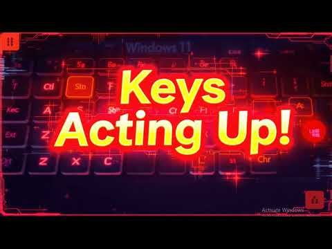 How to stop keyboard randomly registering Shift, Ctrl, Windows keys on Windows 11