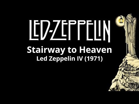 Led Zeppelin - Stairway to Heaven [Lyrics]