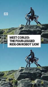 Need a lift? This new rideable robot lion might be the future of off-road travel. Kawasaki Heavy Industries has unveiled Corleo, a four-legged rideable robot, at Expo 2025 in Osaka. Powered by a hydrogen-fuelled generator, Corleo is designed to navigate rough terrain where traditional wheeled vehicles struggle. | ABC Asia