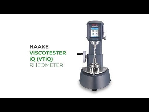 Haake Viscotester iQ Rheometer - Lasec® Training Video
