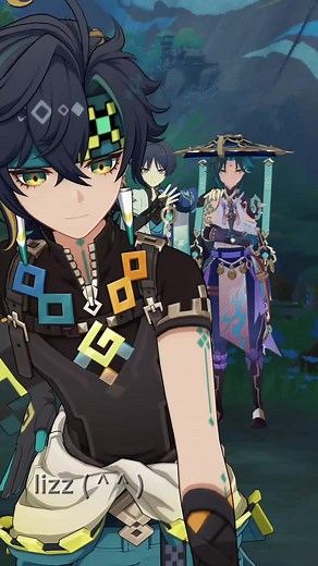 Emo Trio Animation in Genshin Impact