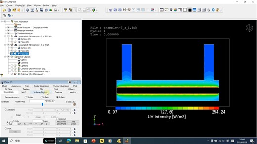 scflow案例集教程-EX4.3-紫外线杀菌模拟