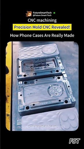 How Phone Cases Are Really Made — Precision Mold CNC Revealed!