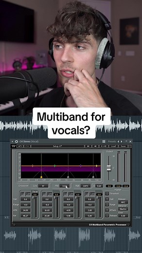 Optimizing Vocal Mixing with Multiband Compressor