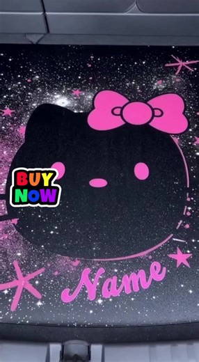 Eazior Hello kitty zootopia ที่นั่งรถหลังแคทตูนดีไซน์น่ารัก IP ที่นิยมทั่วไป ขนาด 75cm x 100cm วัสดุปลอดภัย ป้องกันน้ำกันมลพิษ ขอบสูงปกปิดอย่างแน่นหนา ปูและฉายน้ำได้ทันที#สนใจ #กดในตะกร้าได้เลย