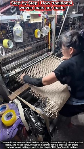 Step-by-Step | How traditional woven mats are made