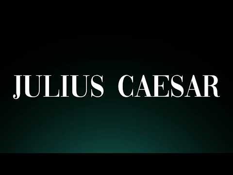 How to Pronounce 'Julius Caesar'! Correctly (Historical Figure)
