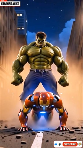 ​Iron Man vs Hulk: The Ultimate Battle | Kisne Jeeti Jung? 😱 #shorts #viral #trending