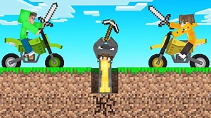 MOTORBIKE HUNTERS vs SPEEDRUNNERS! (Minecraft)