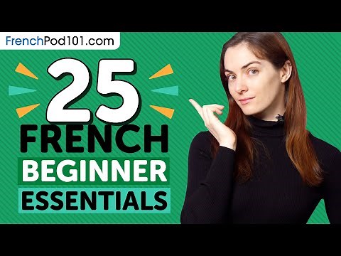 25 Beginner French Videos You Must Watch | Learn French