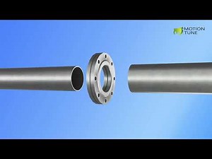 Flange Coupling 3D Animation