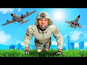 Joining THE ARMY in GTA 5!