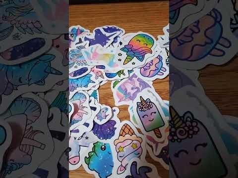 #amazonhaul 🦄72 Unicorn Stickers 🦄
