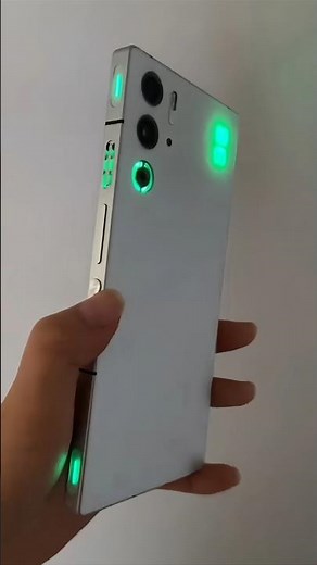 Smartphone with LED glow | Crazy glow phone unboxing