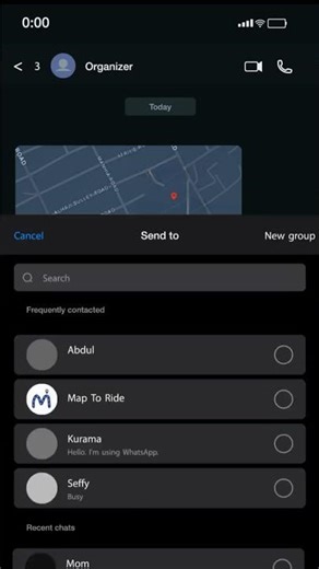 how to use Map To Ride