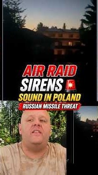 Russian missiles in Poland airspace