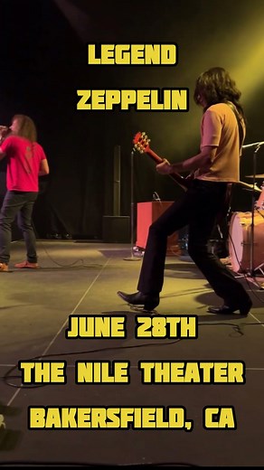 BAKERSFIELD, CA…The Cosmic Energy Presents LEGEND ZEPPELIN live at the @niletheaterbakersfield Saturday June 28th! Tickets are on sale NOW at legendzeppelin.com. Time travel with us back to the early club days of 1969/1970 for a one of a kind experience of inspired and improvised contemporary blues and psychedelic rock! #legendzeppelin #ledzeppelinlive #ledzeppelin #zeppelin #gettheledout #california #bakersfield #blues #psychedelicrock #improvisation #jimmypage #robertplant #johnpauljones #john