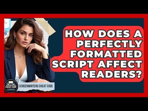 How Does A Perfectly Formatted Script Affect Readers? - Screenwriter's Cheat Code
