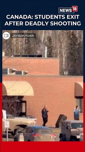 Students Seen Evacuating After Deadly Shootings at School and Home in British Columbia, Canada