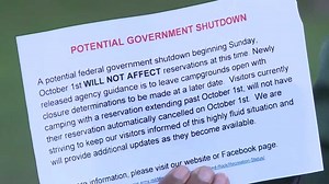 Army Corps of Engineers' campgrounds to stay open for now despite potential government shutdown