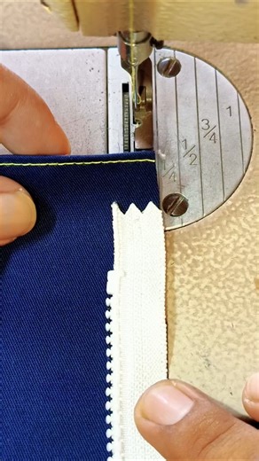 Zipper Sewing Tricks #shorts #sewing #zipper