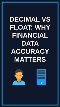 Decimal vs Float: Why Financial Data Accuracy Matters #Shorts