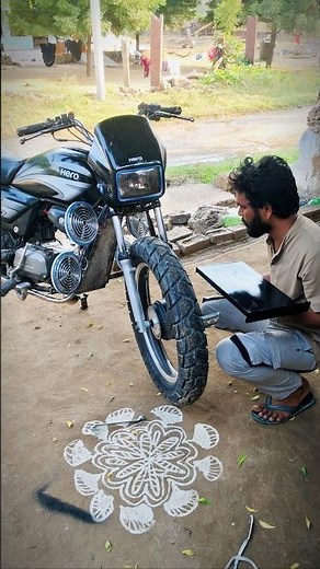 Splendor Modified Mudguard Cover SuperStylish Look | Splendor Bike Modification#shorts