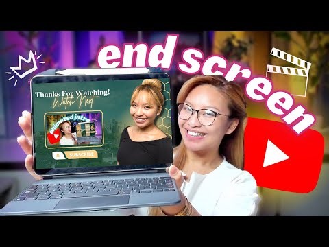 How to Make a Youtube END SCREEN Animation [Increase Your Watch TIME!]