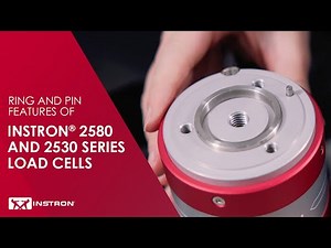 Ring and Pin Features of Instron® 2580 and 2530 Series Load Cells