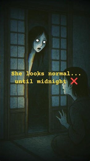 🌓The Terrifying Curse of Japan’s Long-Neck Woman🏮☠️ #japaneseurbanlegend #horror #Rokurokubi#creepy
