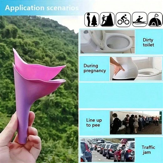 Camping Outdoor Female Standing Urinal Girls Standing To Pee Portable Car Toilet Emergency Urine Bag Ladies Urination Artifact