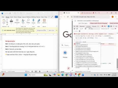 Ngày 1: Làm quen JavaScript + Biến + In ra màn hình