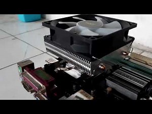 REVIEW Armageddon arctic wind RGB cpu cooler