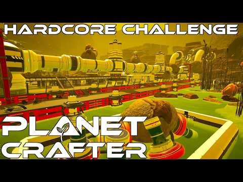 Cleaning Up The Planet, More Goo Be Gone | Planet Crafter Hardcore Mode Ep 72