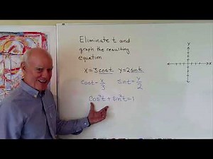 Trigonometry Help: Parametric Equations 1