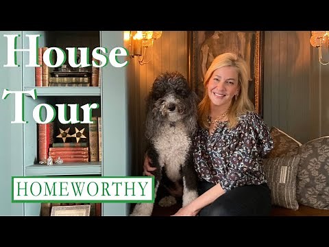 HOUSE TOUR | Inside a Moody Colonial Home in Los Angeles, California