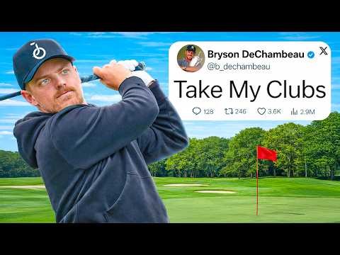 I Proved My +5 Handicap Using ONLY YouTubers’ Clubs **LOWEST SCORE EVER**