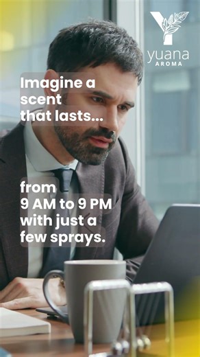 Yuana Aroma 9 to 9 He Long Lasting Attire Perfume EDP for Men #yuanaaroma #attireperfume